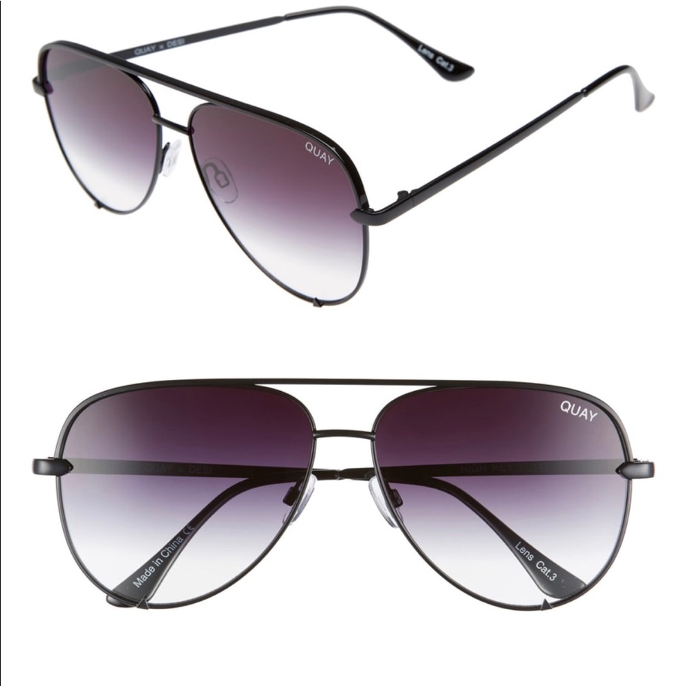 Quay Australia High Key Black Fade